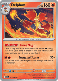 Delphox Chaos Rising #13