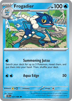Frogadier Chaos Rising #21