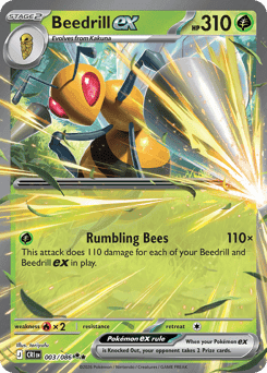 Beedrill ex Chaos Rising #3