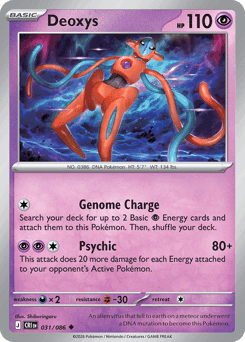 Deoxys Chaos Rising #31