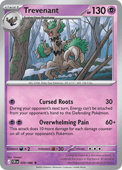 Trevenant Chaos Rising #39