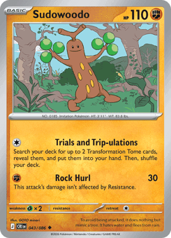 Sudowoodo Chaos Rising #43