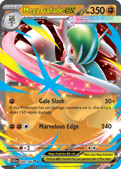 Mega Gallade ex Chaos Rising #48