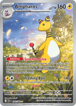 Ampharos Chaos Rising #90