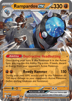 Rampardos ex Pitch Black #45