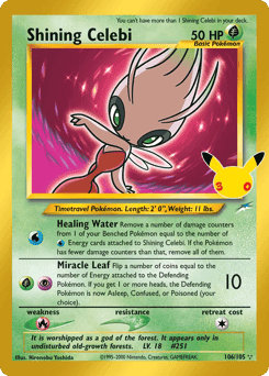 Shining Celebi 30th Celebration: Classic Collection #106