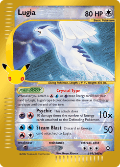 Lugia 30th Celebration: Classic Collection #149