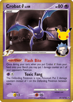 Crobat G 30th Celebration: Classic Collection #47