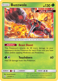 Buzzwole Gx