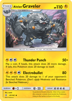 Alolan Graveler Guardians Rising #41
