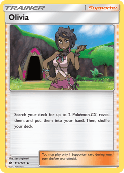 Olivia Burning Shadows #119