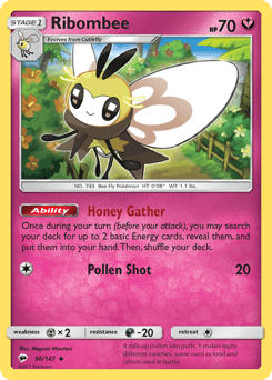 Ribombee Burning Shadows #96