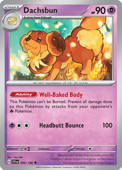 Dachsbun Scarlet & Violet #99