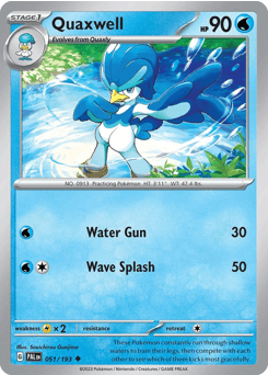 Quaxwell Paldea Evolved #51