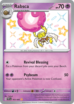 Rabsca Paldean Fates #163