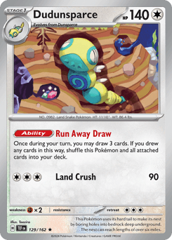 Dudunsparce Temporal Forces #129