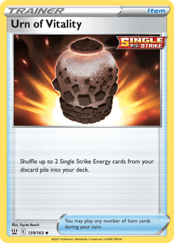 Urn of Vitality Battle Styles #139