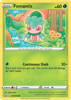 Fomantis Battle Styles #14